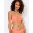 thumbnail image 4 of Women's Smart and Sexy SA1001 Swim Secret The Getaway Halter Bikini Swim Top (Peach Luster 36DD), 4 of 7