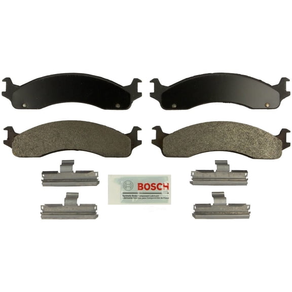 Bosch BE655H Bosch Blue Semi-Metallic Brake Pads with Hardware