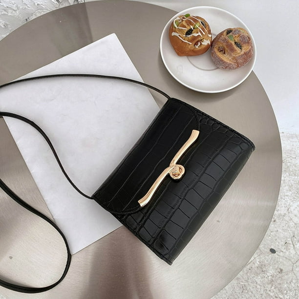 Wmhnj Bolso bandolera de gran capacidad para mujer con correa ajustable, monedero para telfono para uso diario, bandolera de 26 x 19 cm.