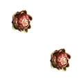 thumbnail image 1 of Advancent Ramo de alcachofa artificial hipoalergénico, seguro, no tóxico, duradero, buena sensación de mano, decoración roja Rojo 2piezas, 1 of 6