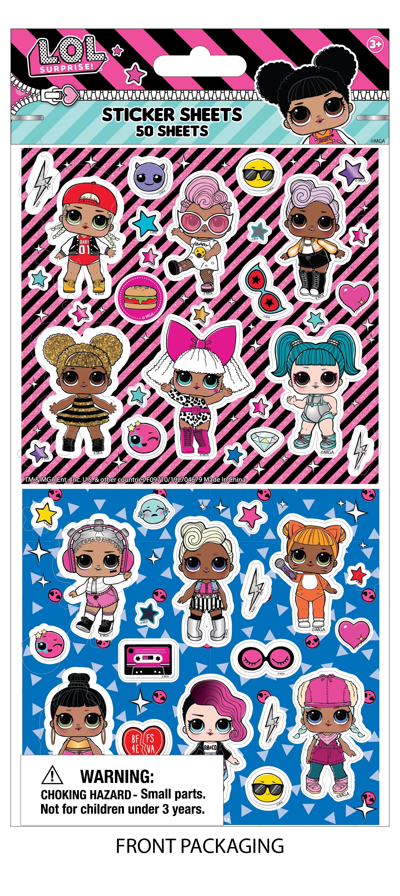 50ct LOL sticker - Walmart.com 