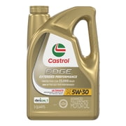 Castrol EDGE Extended Performance 5W-30 Advanced Full Synthetic Motor Oil, 5 Quarts
