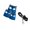Blue, variant on lanema 3Pack Comfortable Ferrets Squirrels Harnesses Pet Harnesses Leashes Regulable