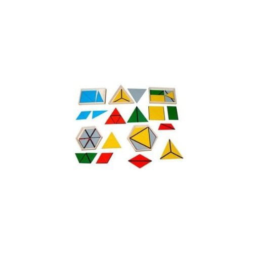 Mini Constructive Triangles Family Set 5 Boxes 