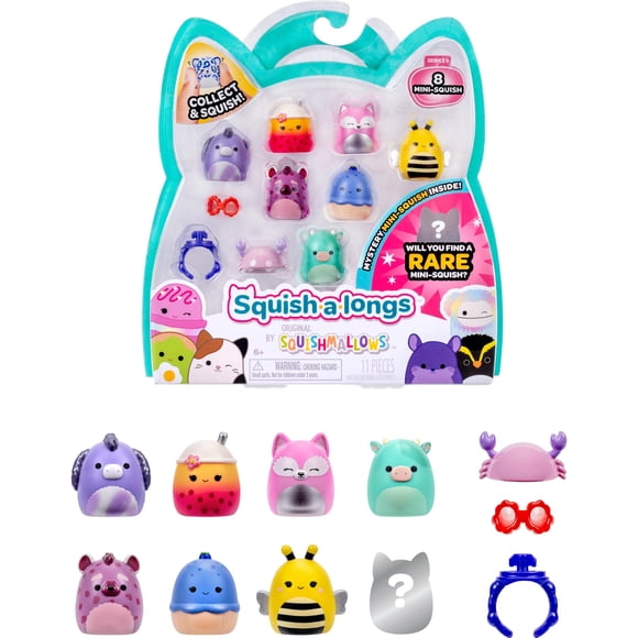 Toy Squish-a-longs Mini-Squish 8-Pack Onda 6 Estilo 3