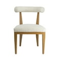 thumbnail image 4 of Palla Cream Boucle Dining Chair, 4 of 6