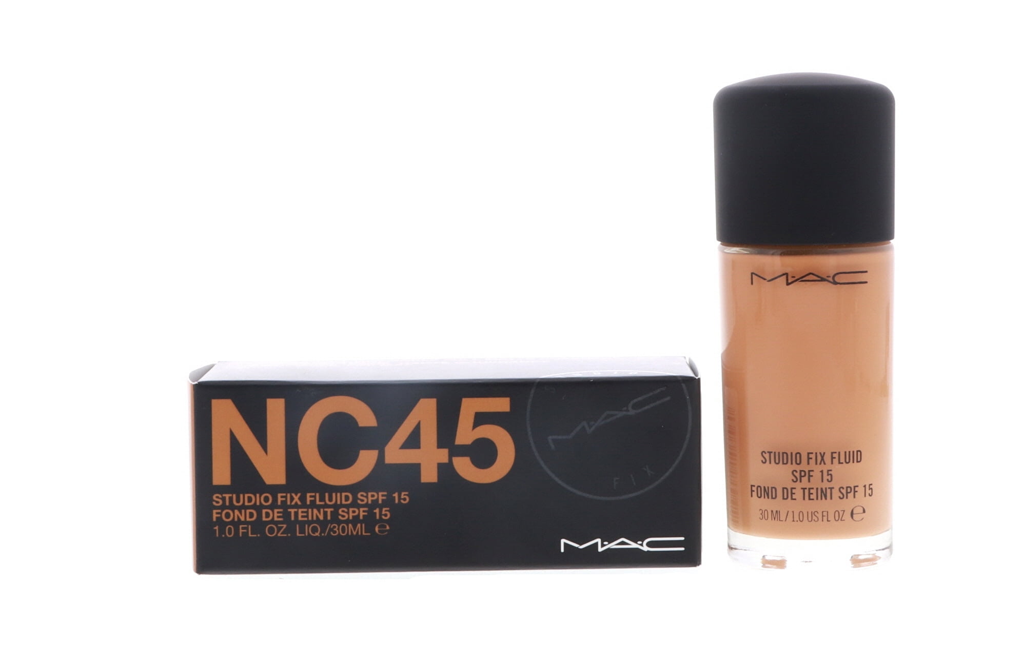 新品未使用　MAC Studio Fix Fluid NC45 2本セット MAC Studio Fix Fluid SPF15, NC45, 1 oz - Walmart.com