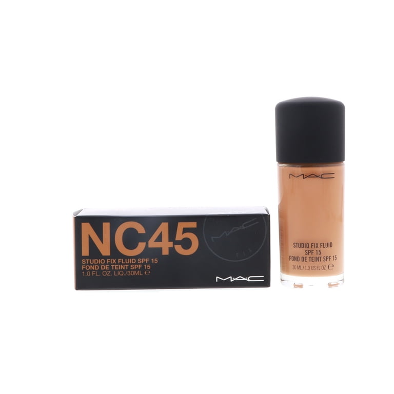 MAC Studio Fix Fluid SPF15, NC45, 1 oz - Walmart.com