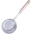 thumbnail image 3 of Wosthever Cuchara coladora, filtro de aceite de acero inoxidable, cuchara colgante para freír, espumadera para cocina, fideos, pasta, colador de cuchara Cocina y Comedor 20# Wosthever HA000750-04, 3 of 6