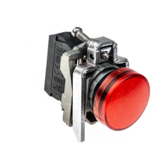 Schneider Electric 220V Protected Red LED Pilot Llight XB4BVM4