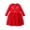 Red Elk, variant on IBTOM CASTLE Kids Toddler Girls Long Sleeve Fall Dress Rainbow Unicorns Tutu Dress Princess Birthday Christmas Casual Dresses 5-6 Years Red Elk