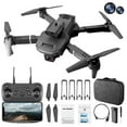 thumbnail image 1 of Amzcrzy Electrónica para hombres Organizador de electrónica Cámara digital Drone E100 HD 4K para fotografía aérea, cuadricóptero con control remoto de doble cámara, modelo plegable para niños. Acceso, 1 of 4