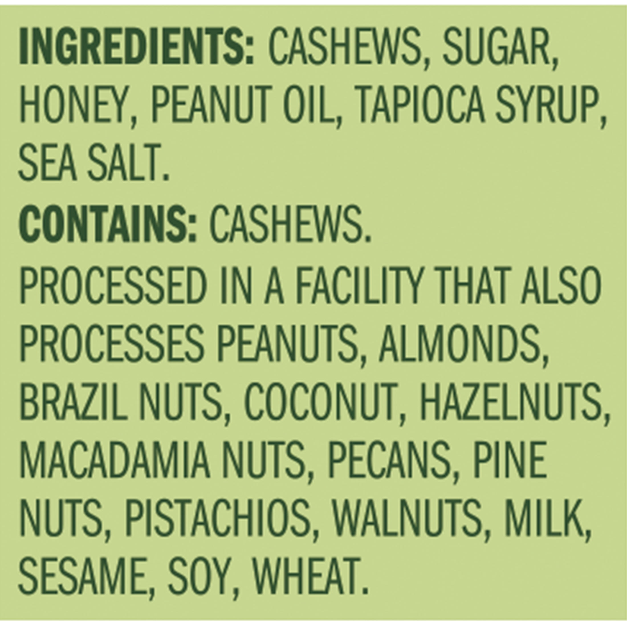 Emerald Nuts, Honey Glazed Cashews, 5 oz, Resealable Bag (Pack of 3)