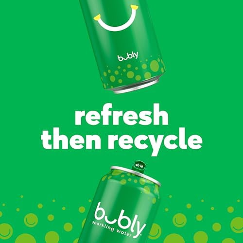 bubly Sparkling Water, Variety Pack (Blackberry, Lime, Cherry, Grapefruit, Strawberry, Mango), Zero Sugar & Zero Calories, Seltzer Water, 12 Fl Oz Cans (Pack of 12)