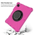 thumbnail image 5 of Dteck Kids Case for iPad Air 4th Gen 10.9"/iPad Pro 11 inch (2020/2018), Heavy Silicone Shockproof Case Kids Friendly Cover with Shoulder Strap/Handle Stand, Rose, 5 of 6