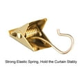 thumbnail image 3 of Curtain Clip Hook Set Clips for Photos Home Decoration 1.02"*0.47" 20 Pack Golden, 3 of 5