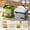 48-Grid Double-Layer Fruit Green + 1 Insulated Bag [Portable Travel Set], variant on Press-Release Ice Cube Tray with Storage Box – Food-Grade Easy-Release Ice Maker for Frozen Drinks, Large Capacity Ice Storage, Clean and Hygienic Kitchen Accessory