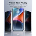 thumbnail image 3 of Protector de Pantalla de Privacidad ESR para iPhone 13 Pro Max/14 Plus, 3 of 9