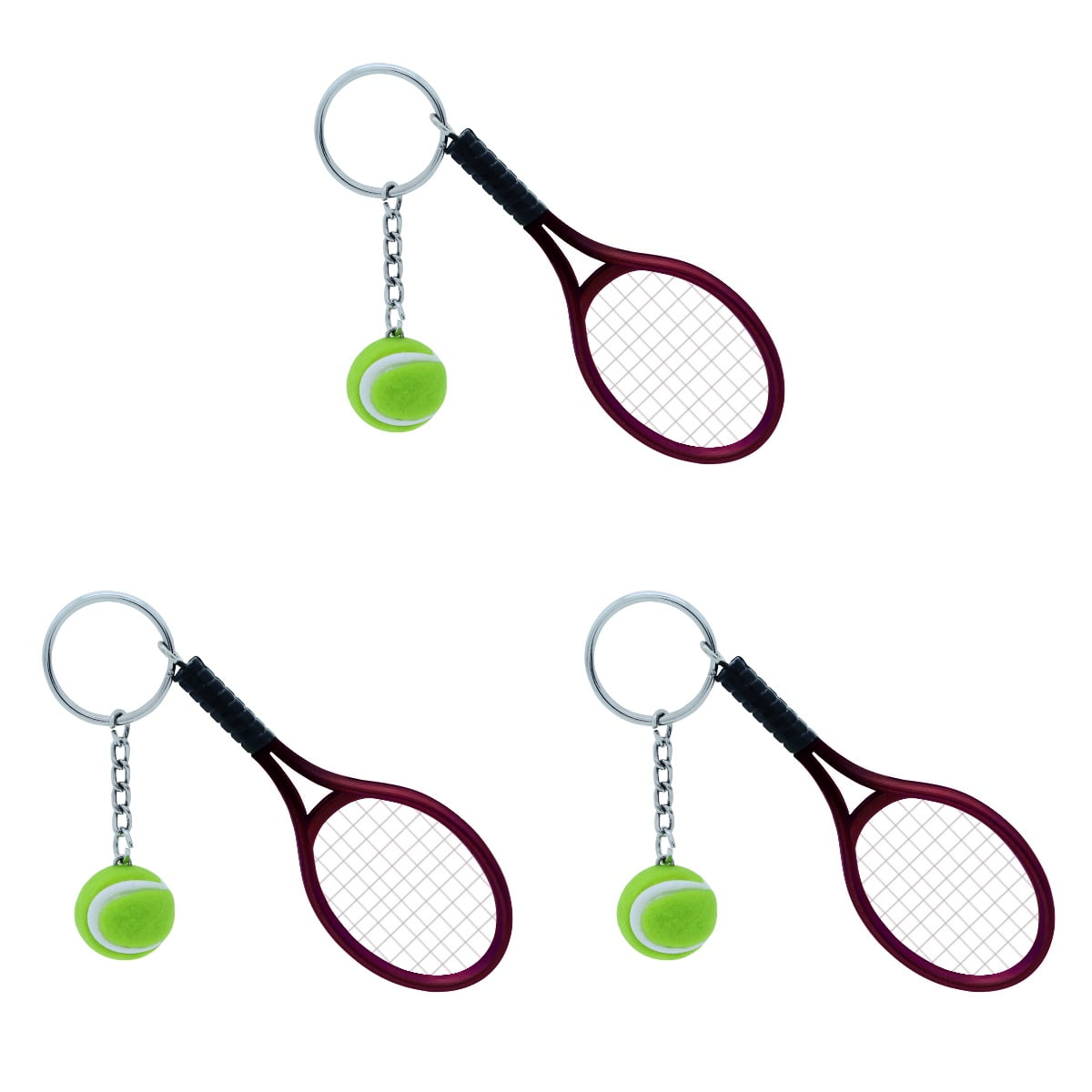 new SPORTS TENNIS Racquet Souvenirs cell phone strap key chain bag charm Ca un37 