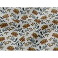 thumbnail image 4 of oneOone Viscose Jersey Fabric Leaves & Floral Block Print Fabric BTY 60 Inch Wide, 4 of 4