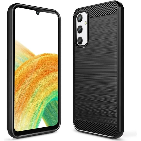 Galaxy A34 5G Case Samsung A34 5G Case TPU Shock Absorption Technology Raised Bezels Protective for Samsung Galaxy A34 5G(TPU Black)