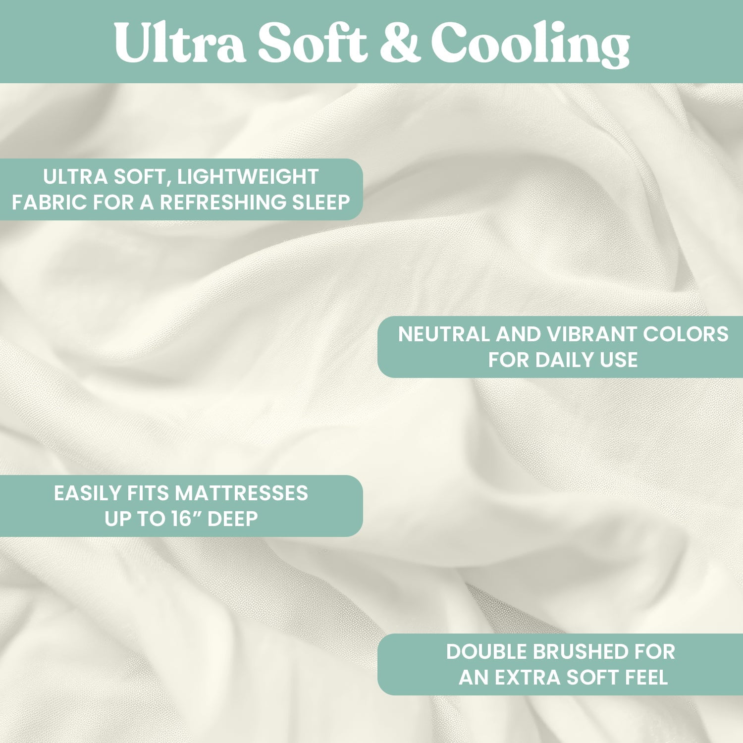 6-Piece Microfiber Bed Sheets ? Ultra-Soft, Wrinkle-Free, Deep Pocket Fit