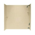 thumbnail image 4 of Swan Solid Surface 60'' x 60'' x 30'' Three Panel Shower Wall, 4 of 7