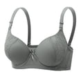 thumbnail image 2 of Womens Solid Color Backless Seamless Push-Up U-Shaped Beautiful Back Underwear Everyday Bras, 2 of 6