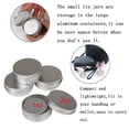 thumbnail image 3 of Frascos de hojalata de aluminio, 12 unidades de envases de cosméticos de 30ml + 60ml, latas redondas con tapa de rosca para manualidades, ungüento y vela, 3 of 4