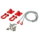 thumbnail image 4 of Gancho de remolque RC 2 Piezas RC Crawler 1:10 Gancho de Remolque & 1 Cadena de Remolque Para Axial SCX10 Auto nach Hause D90 D110 TF2 Fácil de Instalar y de Metal, 4 of 7