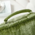 thumbnail image 6 of Home Soft Things Textured Velvet Bedrest Pillow  - Calla Green - 20" x 18" x 17", 6 of 7