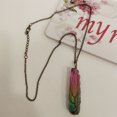 thumbnail image 3 of piezas árbol vida colgante árbol vida cuarzo cristal colgante collar Chakra piedra preciosa cobre alambre envoltura collar oso de fresa  Juguete, 3 of 5