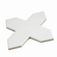 thumbnail image 5 of Seville Terracotta 7" Star with Pure White 5" Cross Matte Porcelain Wall and Floor Tile (10.62 sq ft/case) - 68 Pack, 5 of 6