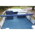 thumbnail image 6 of New NAVY BLUE Vortex Pontoon / Deck Boat 4 Bow Bimini Top 12' Long, 97-103" Wide, 54" High, Complete Kit, Frame, Canopy, and Hardware (FAST SHIPPING - 1 TO 4 BUSINESS DAY DELIVERY), 6 of 7