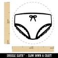 thumbnail image 2 of Panties Woman Underwear Rubber Stamp for Scrapbooking Crafting Stamping - Medium 1 Inch, 2 of 7
