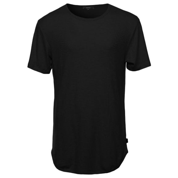 FashionOutfit Men's Basic Lightweight Crew Neck Tee Shirt