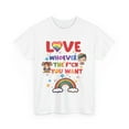 thumbnail image 2 of Love Whoever you want LGBQT Shirt,Pride Month Shirt,LGBT Shirt ID-0520-RFZM, 2 of 9