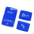 thumbnail image 3 of 3 Pcs Gear Button Kit , KIMISS 6131 9252 912-1 ESP Anti Slip Switch Sport Button Radar Sensor Key 6131 9252 912-3Replacement For F20 F21 F22 F23, 3 of 8