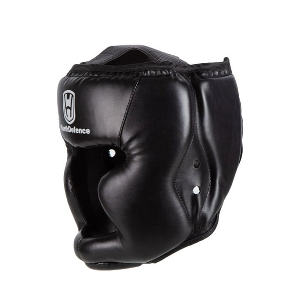 Fonowx Casco De Boxeo Con Escudo Facial Ajustable – Protección Para Karate, MMA Y Sparring (3 Tallas)