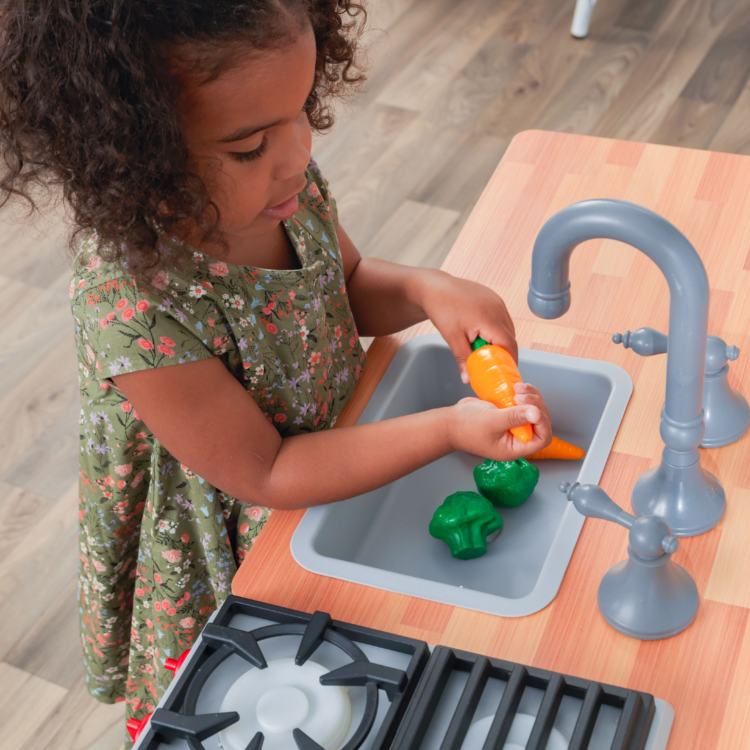kidkraft cook and create island