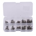 thumbnail image 4 of <p>Fishing Swivels, 3 Fork Fish Tackle 5 Sizes Nickel Plated Iron Free Rotation  For Outdoor</p>, 4 of 7
