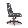 thumbnail image 6 of Linon Draper Upholstered Swivel Office Chair, Multiple Colors, 6 of 10