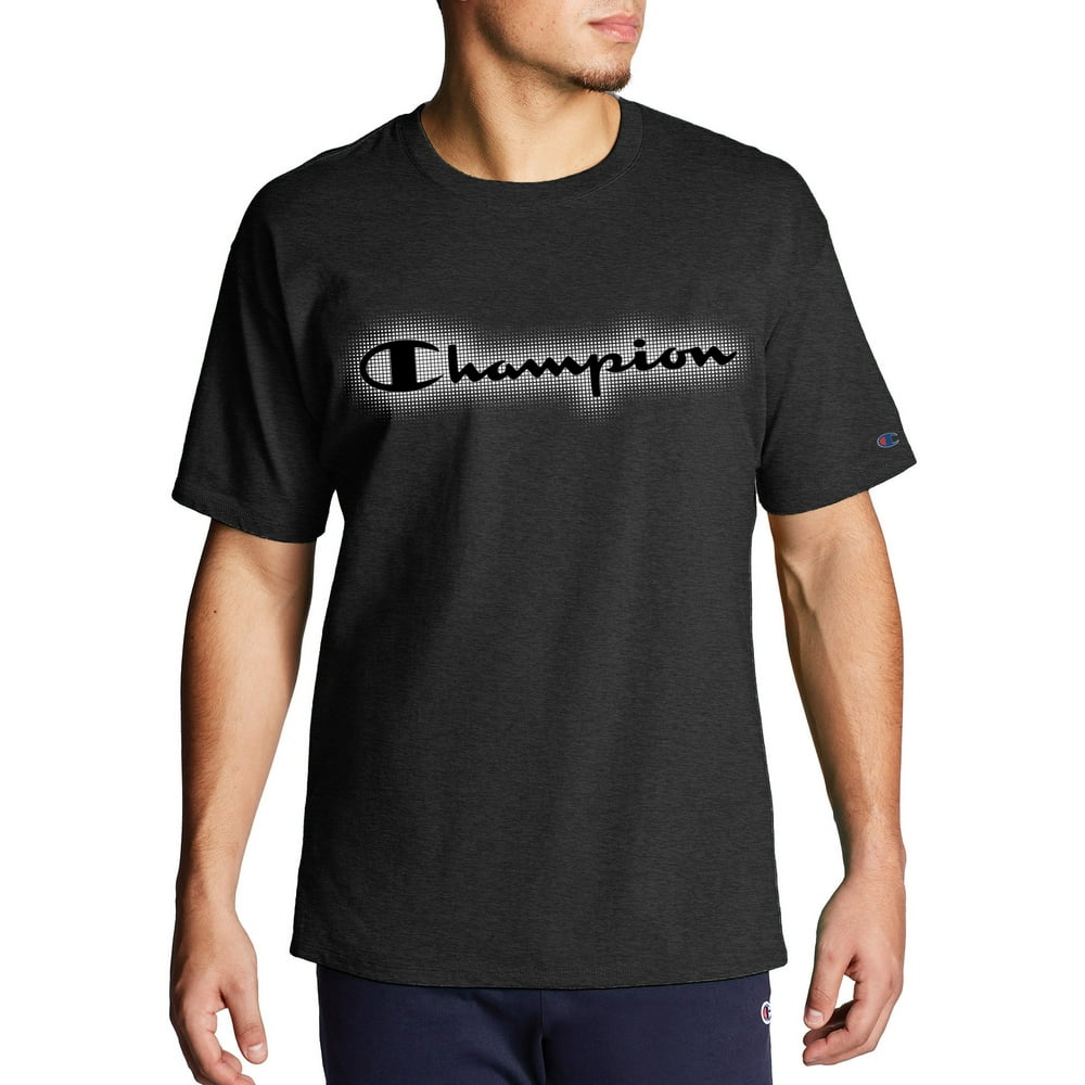 Champion - Champion Men's Big and Tall Men's Classic Jersey Graphic Tee ...