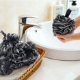 thumbnail image 2 of Paquete de 3 esponjas de ducha de baño, esponjas de baño, cepillo de limpieza para mujeres y hombres, exfoliar la piel, limpiar la piel, calmante (60 g/unidad), 2 of 5