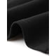 thumbnail image 5 of Vestidos de oficina INSPIRAR CHIC para mujeres 2025, vestido midi sin mangas con cuello simulado en línea A, color negro, 5 of 6
