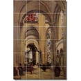 thumbnail image 1 of Ceramic Tile Mural-Jean Corot Religious Floor Tile Mural 27. 48" w x 72" h using (24) 12 x 12 ceramic tiles, 1 of 3