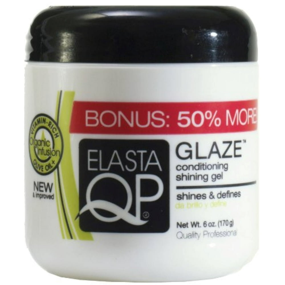 Elasta QP Glaze Conditioning Shining Gel, 6 oz (Pack of 6) Walmart