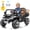 Black, variant on Joyracer 12V Ride on Toys UTV for Kids, Electric Car with Remote, Powered Ride on Dump Truck w/ Dump Bed & Shovel, Spring Suspension, Bluetooth Music, LED Lights, Black