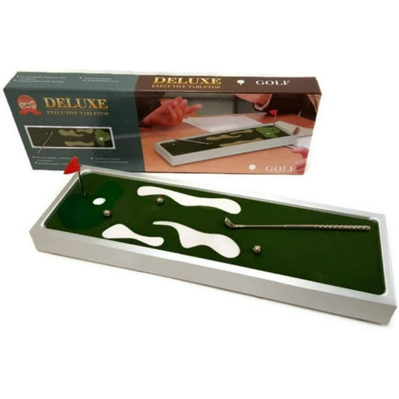Barwench Games' Executive Tabletop Golf, Aluminum Framed Deluxe Edition