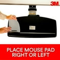 thumbnail image 4 of 3M, MMMAKT90LE, Easy Adjust Keyboard Tray with Standard Keyboard and Mouse Platform, 1, Black, 4 of 5